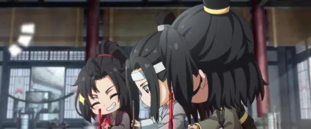 《魔道祖师Q》—魏无羡和蓝忘机Q版人物萌化人心，剧情治愈温馨