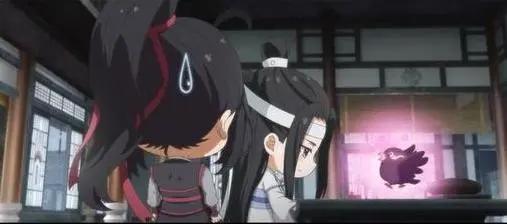 魔道祖师Q：奶萌魏无羡，还是一样的调皮，忘机又凶又萌，好治愈