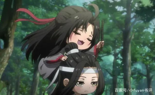《魔道祖师Q》最新期的争宠，是夷陵街上相遇名场面，阿宛喊阿娘了