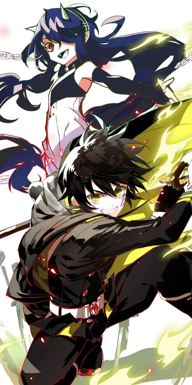 《终结的炽天使》阿朱罗丸，动漫全面屏壁纸，我将成为你的利刃