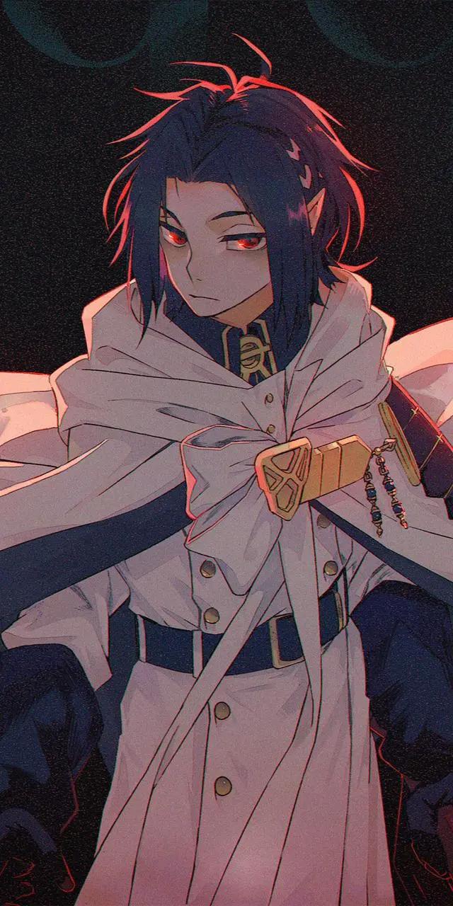 《终结的炽天使》雷奈·西姆，动漫全面屏壁纸，冷酷的宝藏男孩