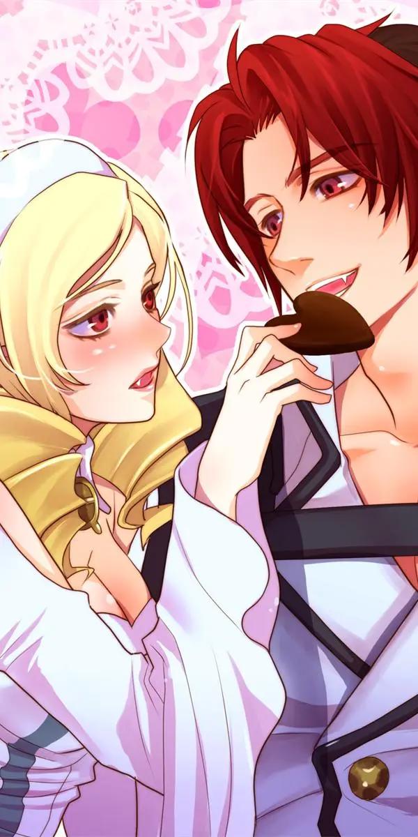 《终结的炽天使》冯·斯克鲁德，动漫全面屏壁纸，优雅冷静的姐姐