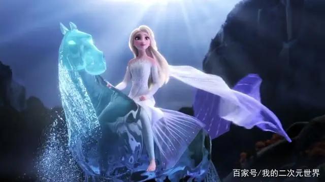 冰雪奇缘2：艾莎收服自然之灵，火精灵小宝宝太可爱