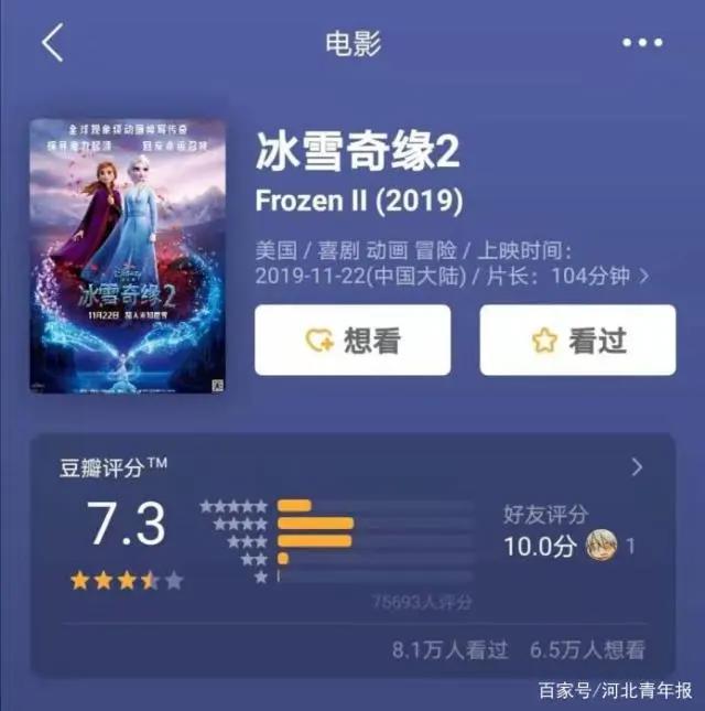 《冰雪奇缘2》周末刷屏未破“迪士尼续集魔咒”？