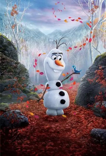 《冰雪奇缘2》热映，雪宝第一萌物地位不保，新萌物可爱又迷人！