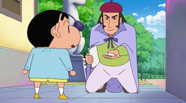 《蜡笔小新》新剧场版，涂鸦王国和勇者，这勇者长得有点缺经费啊