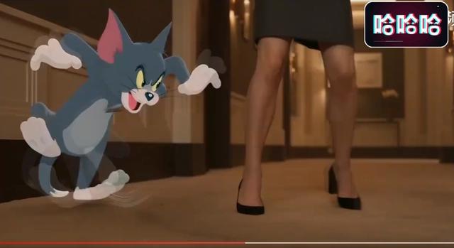 对比《猫和老鼠》的几个版本，2021年电影非扁平又不像3D，很别扭