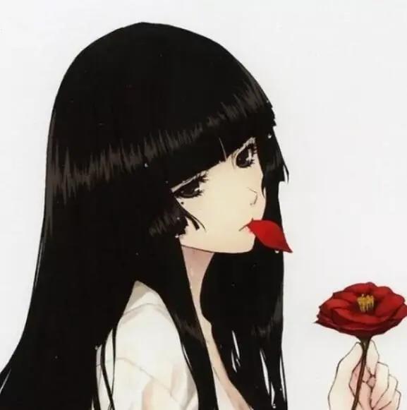 动漫二次元小清新头像壁纸：晴天，阴天，下雨天，都不及和你聊天