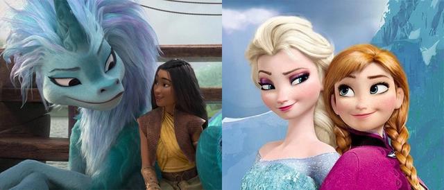 《寻龙传说》惊现龙形态艾莎？全包眼线蓝绿配色，就连发量都一样