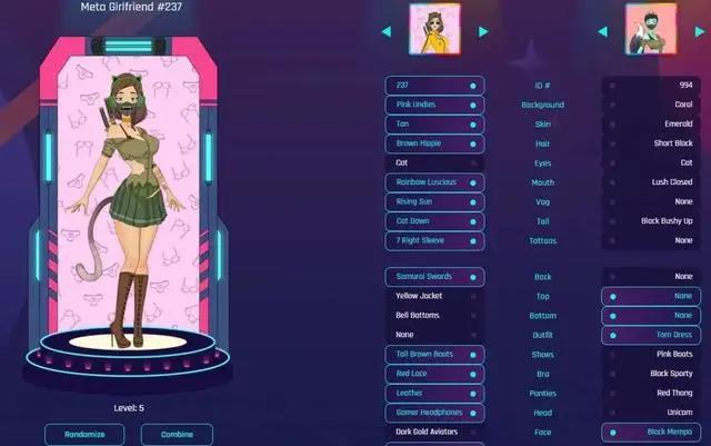 元宇宙的魔掌，正在伸向宅男！NFT女友价格被炒上天价