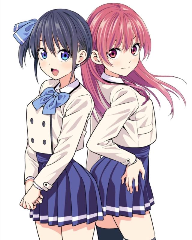 史上最速动画化日漫，两个JK少女的《女友成双》？明明不止两个
