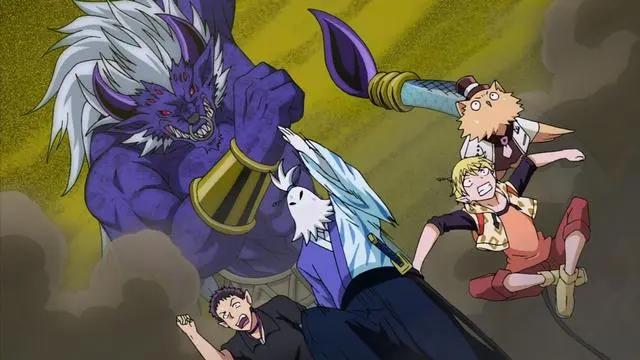 入间同学第二季：六指众释放三大魔兽摧毁乐园，入间第一次发火！