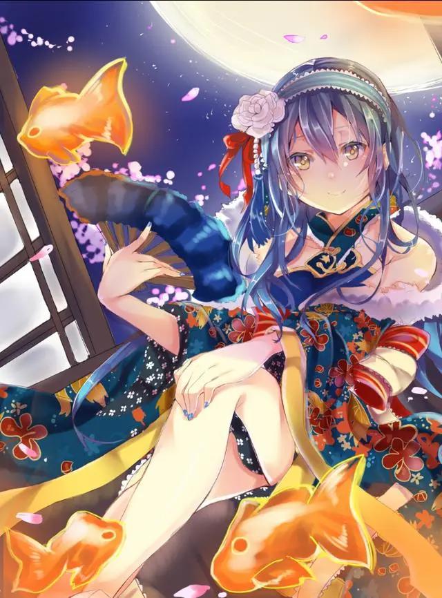 长街长，烟花繁，你挑灯回看——折扇系列动漫