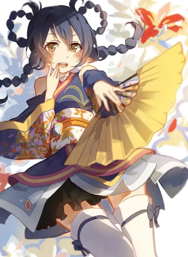 长街长，烟花繁，你挑灯回看——折扇系列动漫