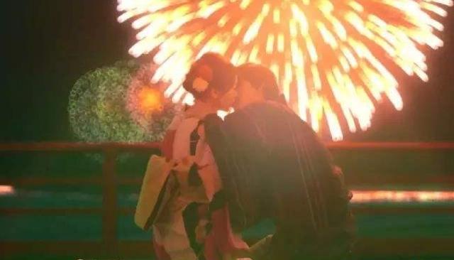 为什么动漫表白剧情总是选在烟花祭奠上？看到现实的场景，恋爱了