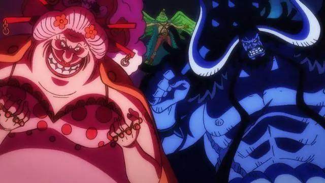 海贼王978集：大妈骑上凯多，凯多：都是四皇，凭什么你骑我？