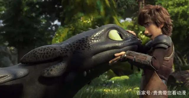 动漫电影《驯龙高手》系列，中国的龙是神明，国外的龙是宠物