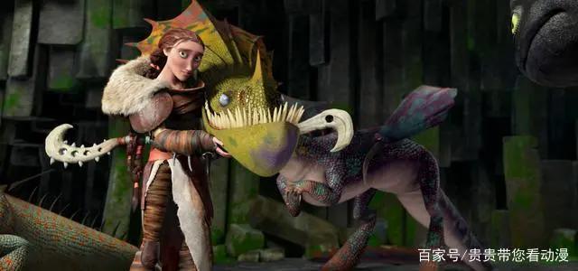 动漫电影《驯龙高手》系列，中国的龙是神明，国外的龙是宠物
