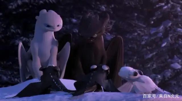 驯龙高手番外：三只小龙擅自外出被抓包，夜煞无牙仔秒变凶爸爸