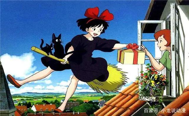 宫崎骏动画经典瞬间，小魔女调皮可爱，他为了大自然献出生命