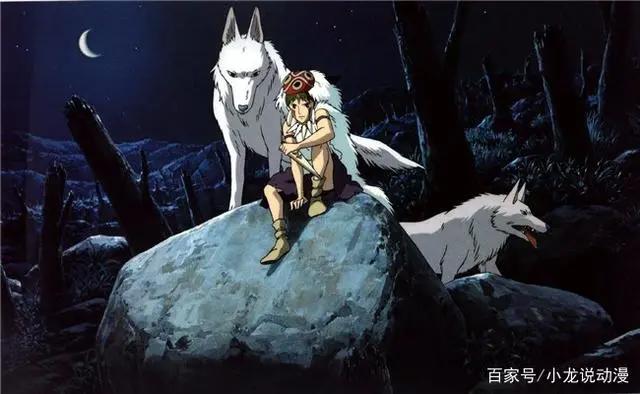 宫崎骏动画经典瞬间，小魔女调皮可爱，他为了大自然献出生命