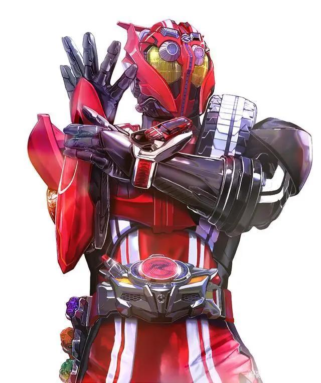 假面骑士同人画师手绘新十年最终形态美图花里胡哨与极致炫彩