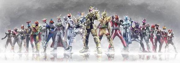 假面骑士大神绘制平成骑士最终形态：20位最终共同登场，视觉盛宴