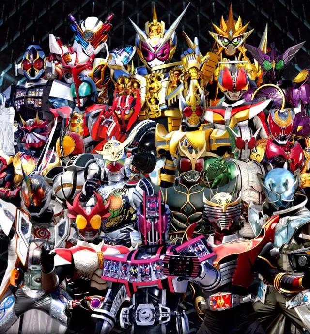 假面骑士大神绘制平成骑士最终形态：20位最终共同登场，视觉盛宴