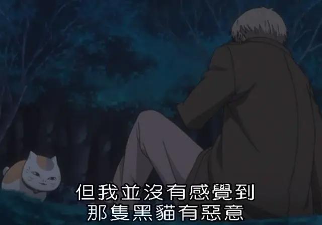 《夏目友人账》又帅又温柔的狸追，我喜欢人类，所以不会再去村里