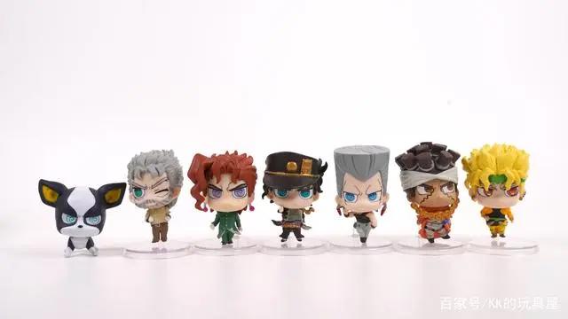 JOJO奇妙冒险星尘斗士SD蚊香眼扭蛋第四弹04系列星辰斗士