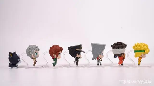 JOJO奇妙冒险星尘斗士SD蚊香眼扭蛋第四弹04系列星辰斗士