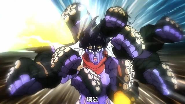 jojo：星尘斗士埃及篇祖孙俩最“绅士”的一次，可怜这个替身使者