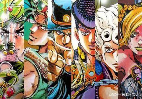 《JOJO的奇妙冒险》：盘点下JOJO家族的各代JOJO们