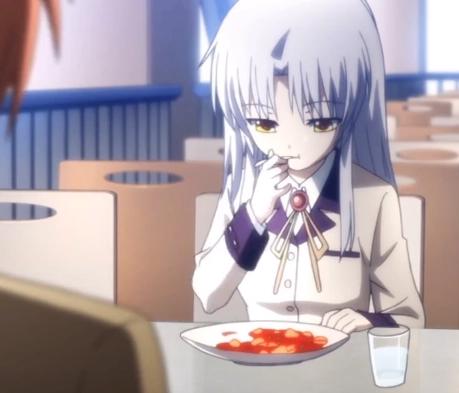 动漫中喜欢吃辣的美少女，立华奏上榜，小泉同学最能吃