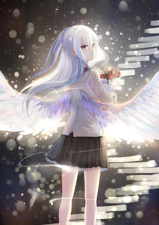 立华奏单角色图集，AngelBeats，天使的心跳