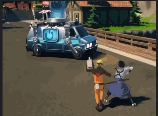 当鸣人结印掏出一把枪？游戏中的联动到底有多搞笑