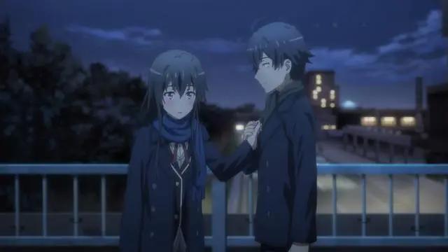 春物第三季：团子单相思结束，雪乃和八幡互相告白，成为恋人