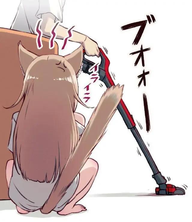 当家里的烦人猫变成了萌妹子，知名画师40原再出新作