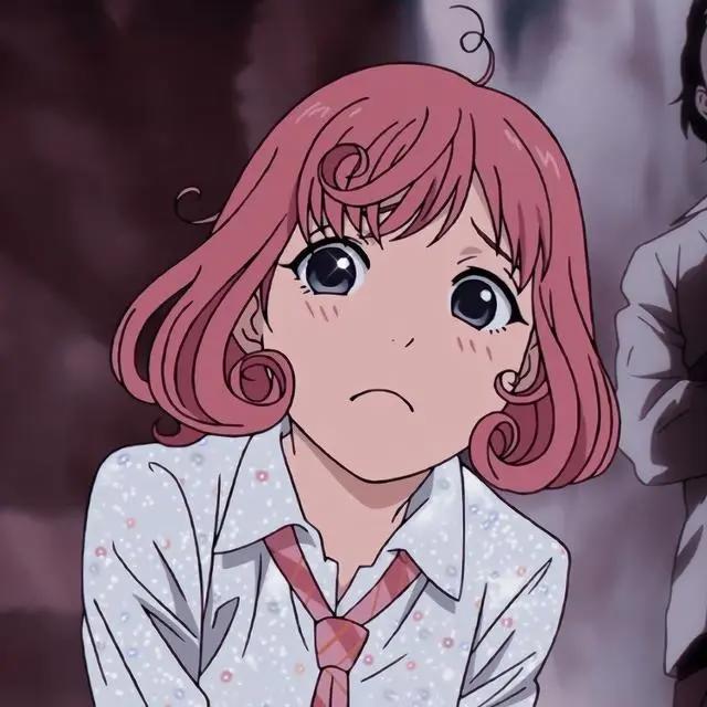 《野良神》惠比寿小福，贫乏神，可爱的粉红短发女生，动漫头像