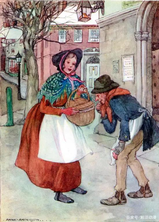 插图大师安妮·安德森带着上个世纪的想象，绘制的瑰丽漫画与插画