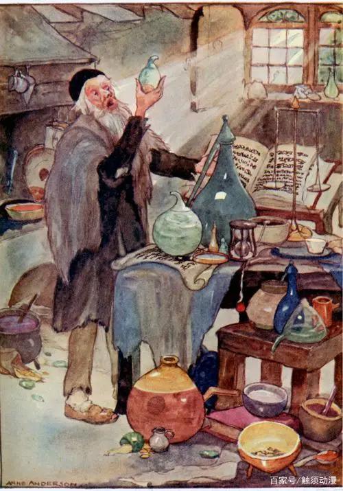 插图大师安妮·安德森带着上个世纪的想象，绘制的瑰丽漫画与插画