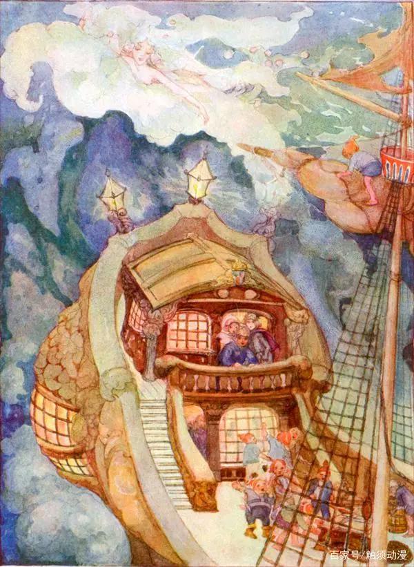 插图大师安妮·安德森带着上个世纪的想象，绘制的瑰丽漫画与插画