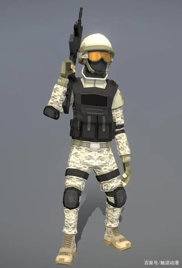 现代士兵漫画，原来兵哥哥也可以这么萌