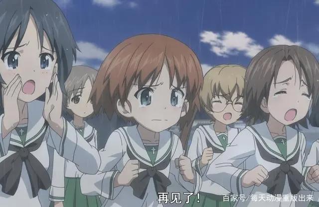 曾经对手今日战友少女与战车凯伊喀秋莎联手帮西住美穗守护学园