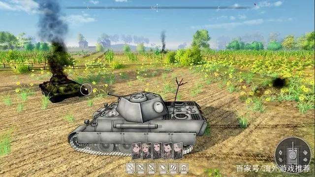 美少女与战车动作游戏《PanzerKnights》在Steam展开抢先体验
