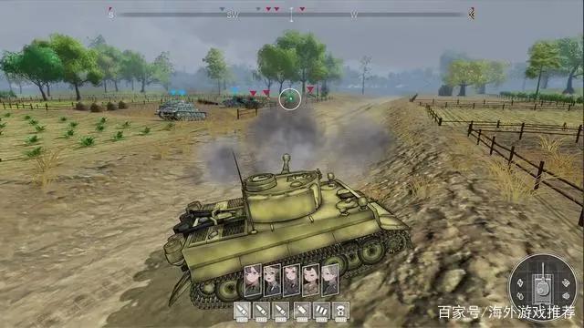 美少女与战车动作游戏《PanzerKnights》在Steam展开抢先体验