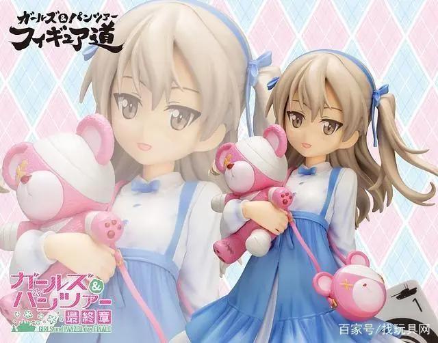 《少女与战车》怀抱破烂熊的天才岛田爱里寿~