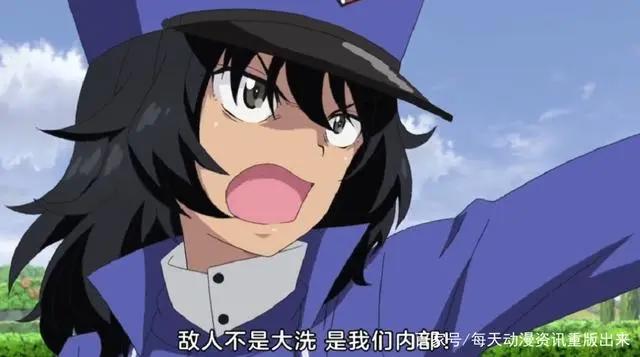 秋山优花里巧使反间计《少女与战车》最终章BC学院就这样溃败了