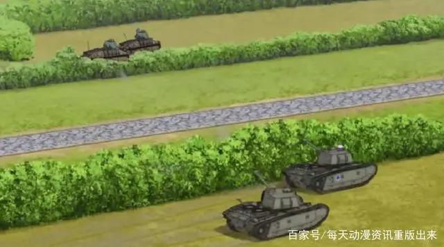 秋山优花里巧使反间计《少女与战车》最终章BC学院就这样溃败了