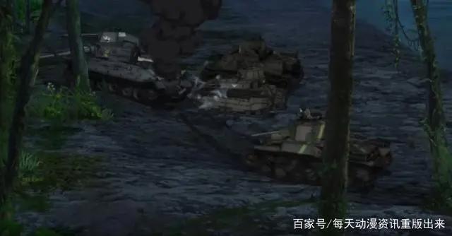 秋山优花里巧使反间计《少女与战车》最终章BC学院就这样溃败了